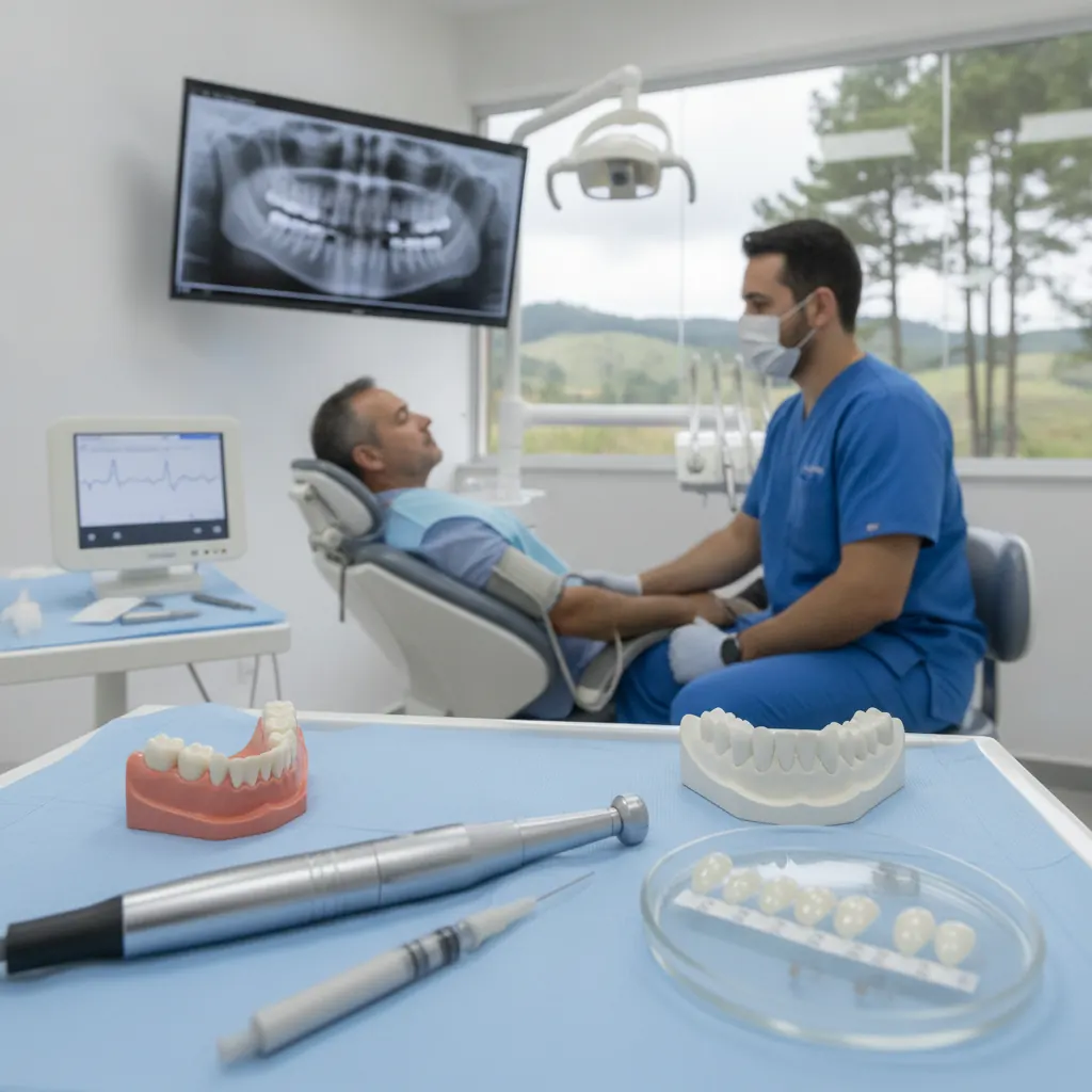 Implante Dentário em Paciente Hipertenso em Caçador SC