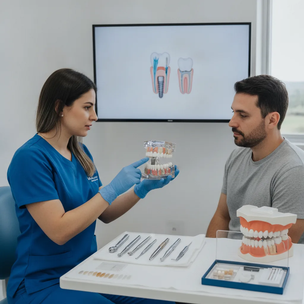 Implante Dentário Imediato em Caçador SC: O Que É e Como Funciona