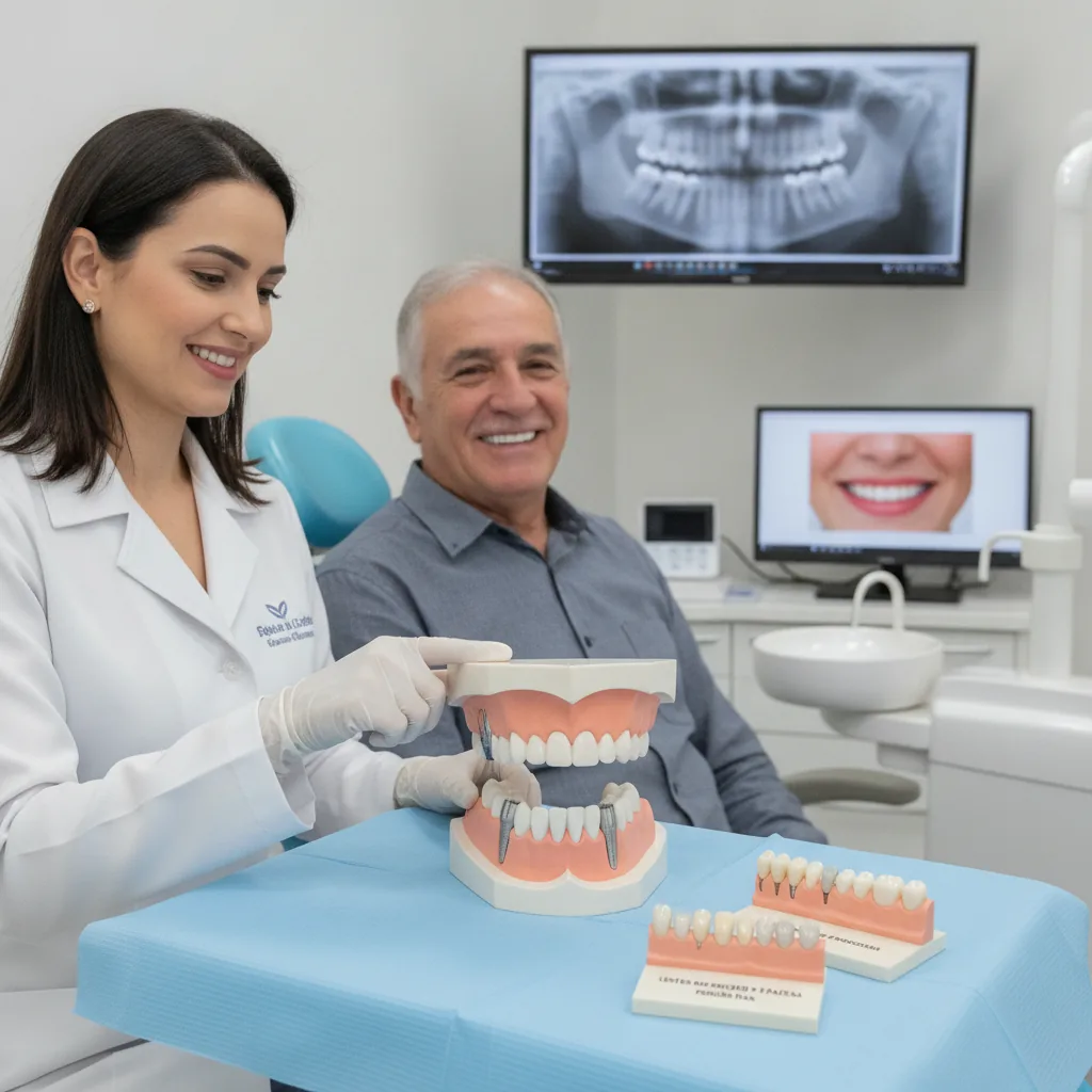 Implante Dentário para Quem Perdeu Todos os Dentes em Caçador SC