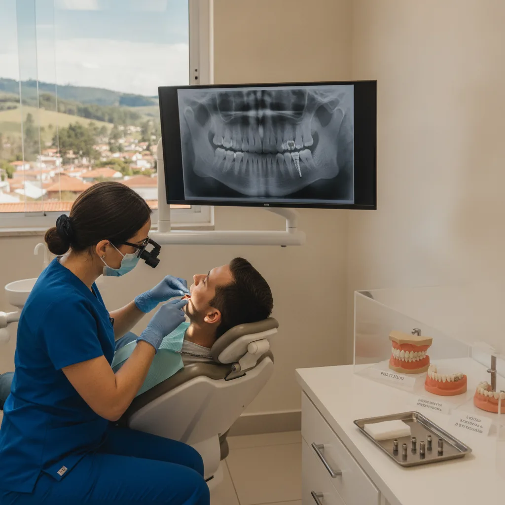 Implante no Lugar do Dente do Siso em Caçador SC